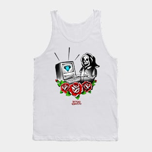 Skeleton hacker Tank Top